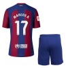 Maglia ufficiale Barcellona Marcos A. 17 Casa 2023-24 per Bambino